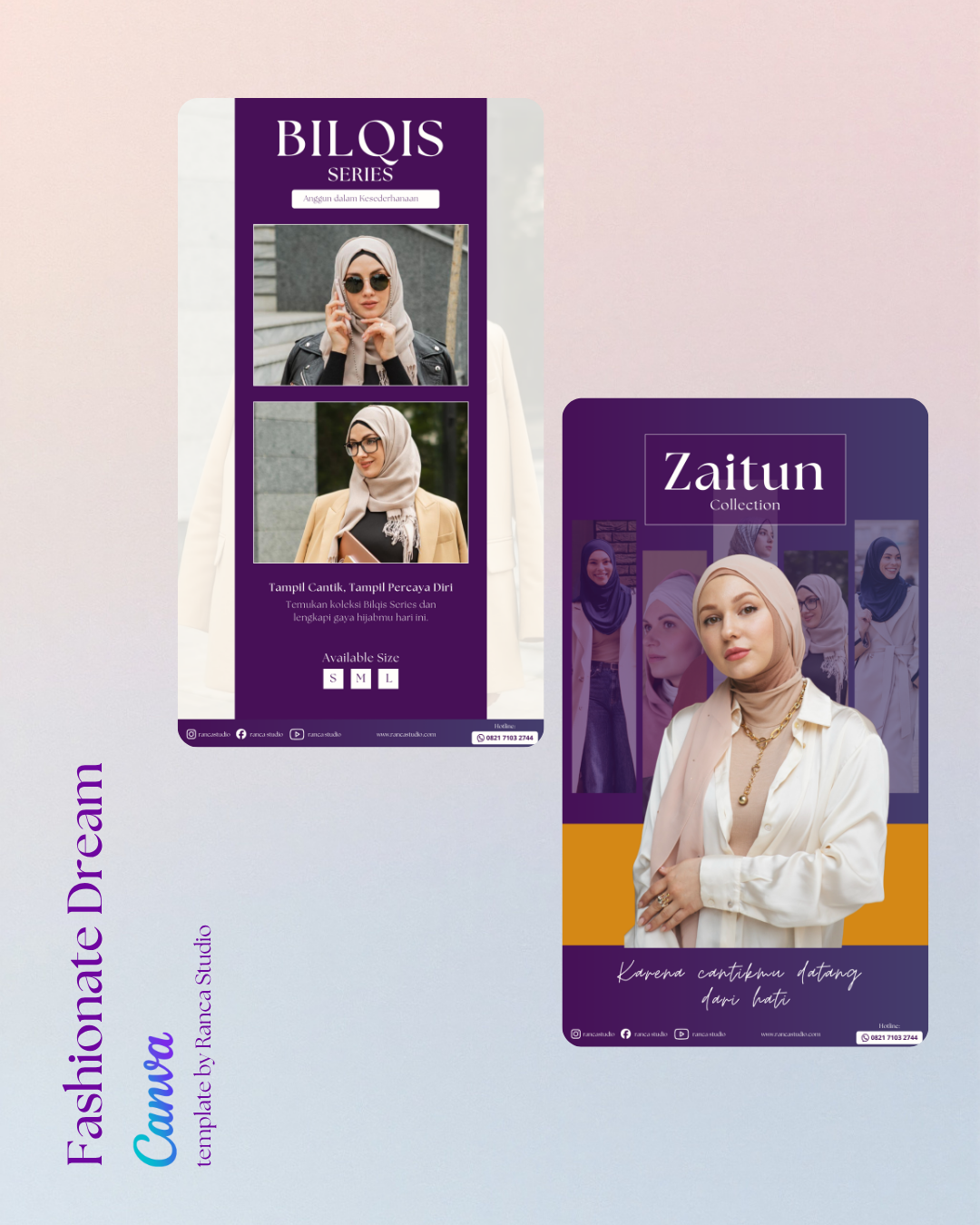Passionate Dream — Fashion Brand Canva Template - Gambar 9